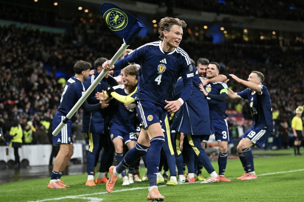 Skotlandia vs Denmark 4-2, Scott McTominay Cs Lolos ke Piala Dunia 2026 dengan Dramatis