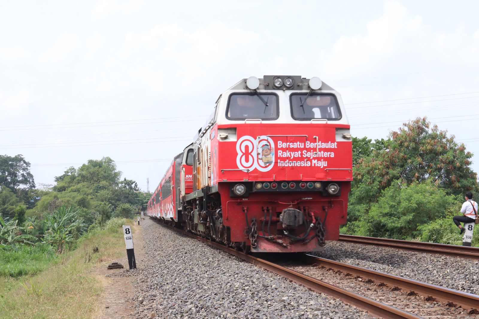 Asyik! Pemerintah Kasih Tarif Rp80 Khusus KRL, LRT, MRT dan KAJJ di HUT ke 80 RI