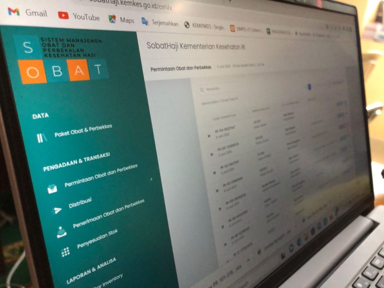 Monitor Persediaan Obat Makin Mudah Lewat SOBATHAJI