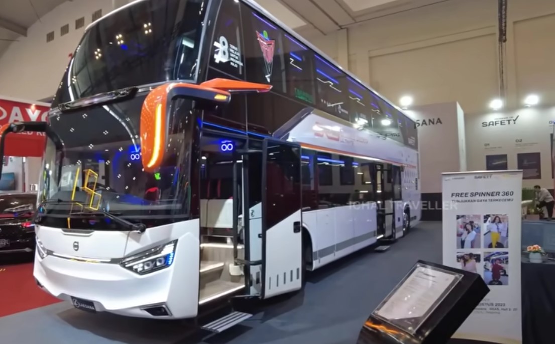 Top! Karoseri Laksana Datangkan 6 Bus Dilengkapi Fitur Terbaru di GIIAS 2023