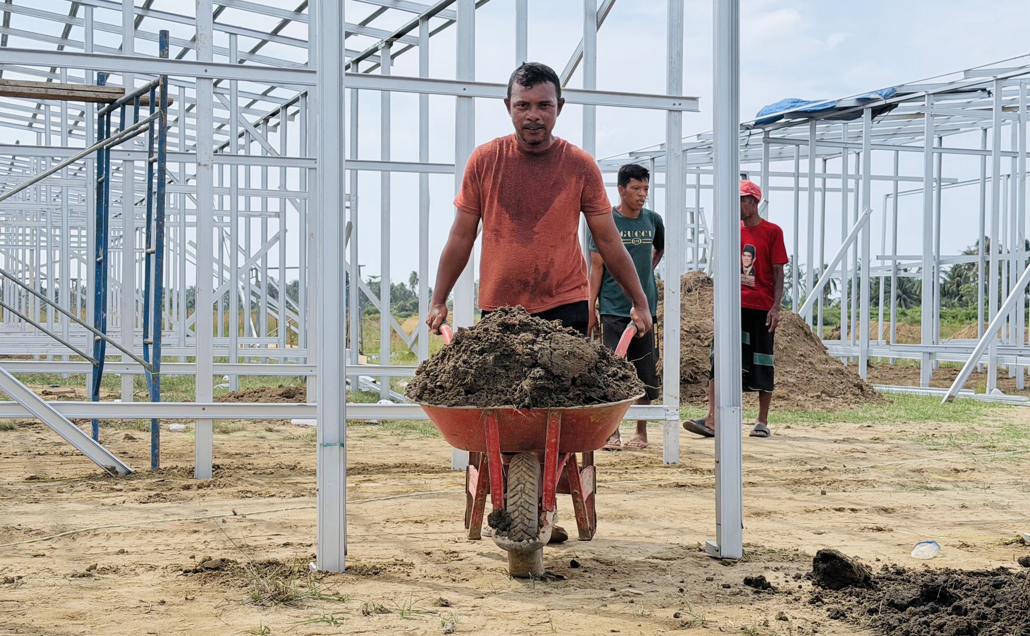 BNPB Kebut Pembangunan 711 Unit Huntara di Aceh Utara, Target Rampung Akhir Januari