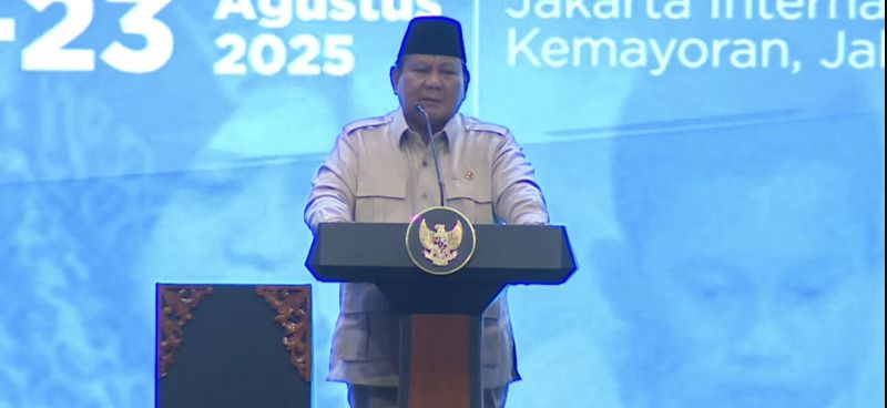 Prabowo Singgung Ada Pihak yang Berkhianat dengan Rakyat: Mereka Tak Suka Indonesia Bangkit!