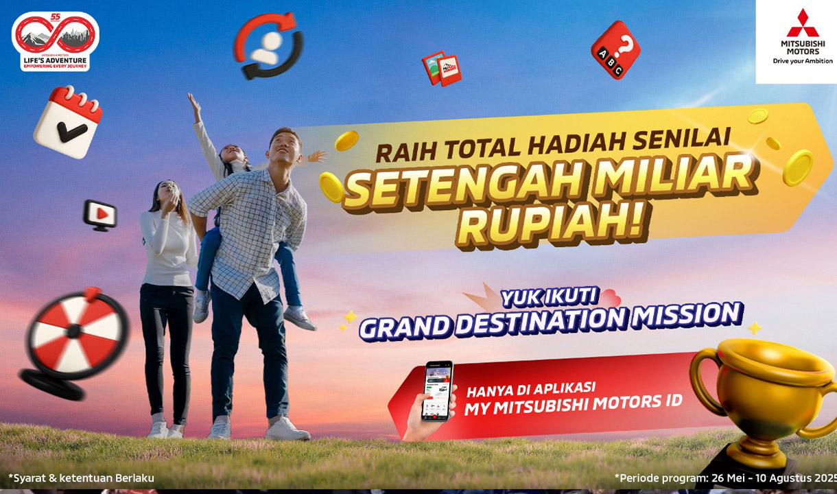 Aplikasi My Mitsubishi Motors ID Makin Seru dengan Game Interaktif Grand Destination Mission dari MMKSI