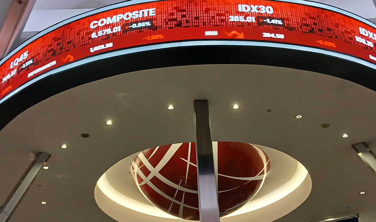 IHSG Anjlok Bayangi Reshuffle Kabinet, 513 Saham Turun Harga