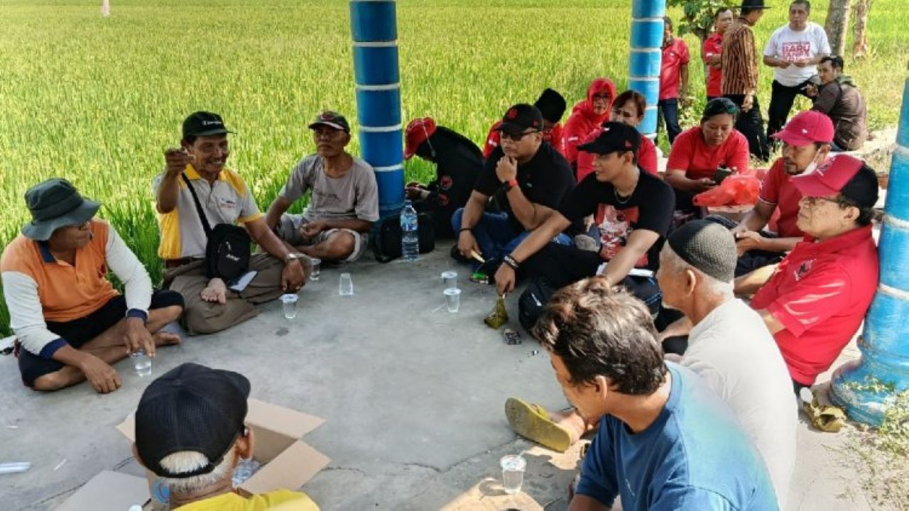 PDIP Kota Madiun Janji Tindak Lanjuti Keluhan Petani Manguharjo soal Irigasi dan Hama 