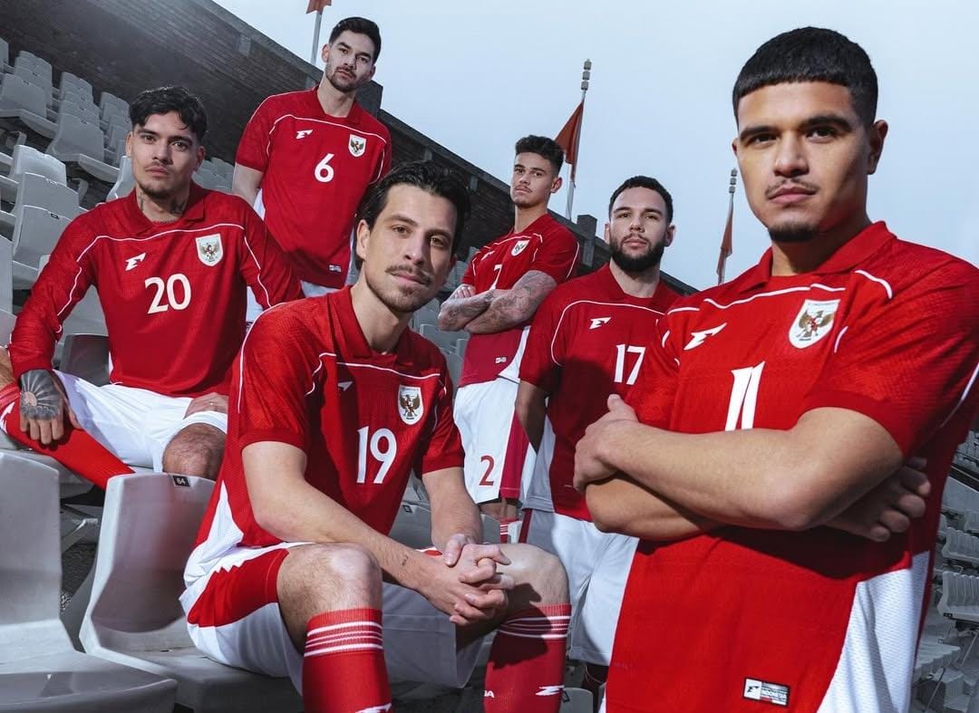 Potret Jersey Baru Timnas Indonesia Karya Erspo, Dapat Pujian Netizen!