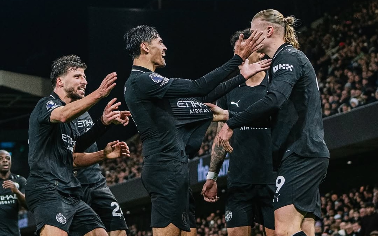 Rekor! Haaland Tembus 100 Gol Lewati Alan Shearer, Manchester City Menang Dramatis 5-4 atas Fulham