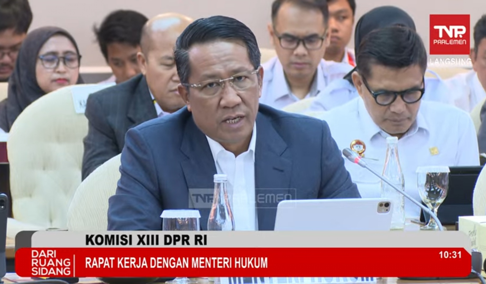 Menteri Hukum Beberkan 2 Fokus Utama Usai Pemecahan Kementerian 