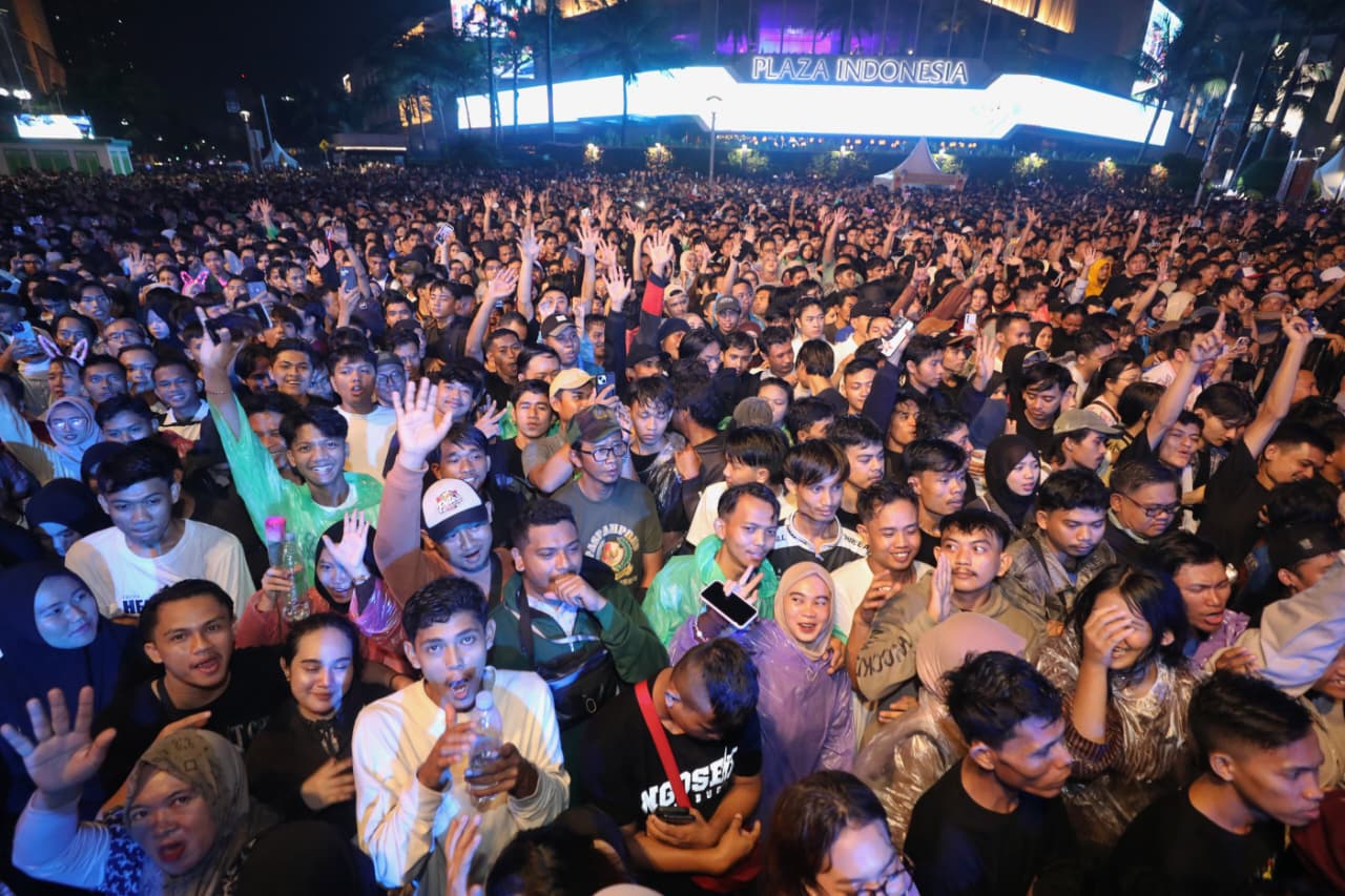 Perayaan Tahun Baru di Bundaran HI Tuai Apresiasi, Warga Nilai Sarat Empati dan Solidaritas