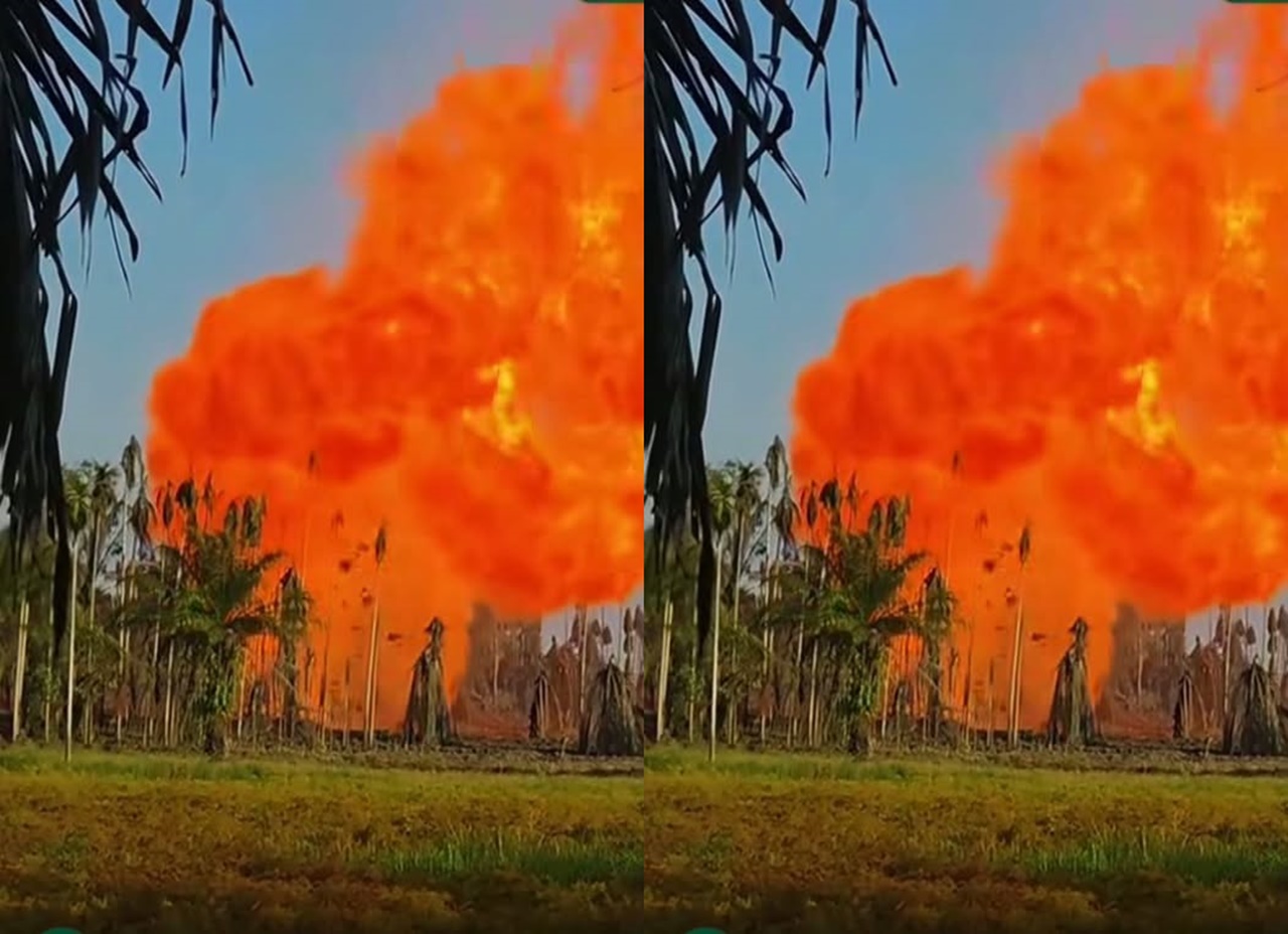 Kena Kantong Gas Alam, Proyek Sumur Air di Aceh Utara Picu Semburan Api Raksasa Setinggi 75 Meter