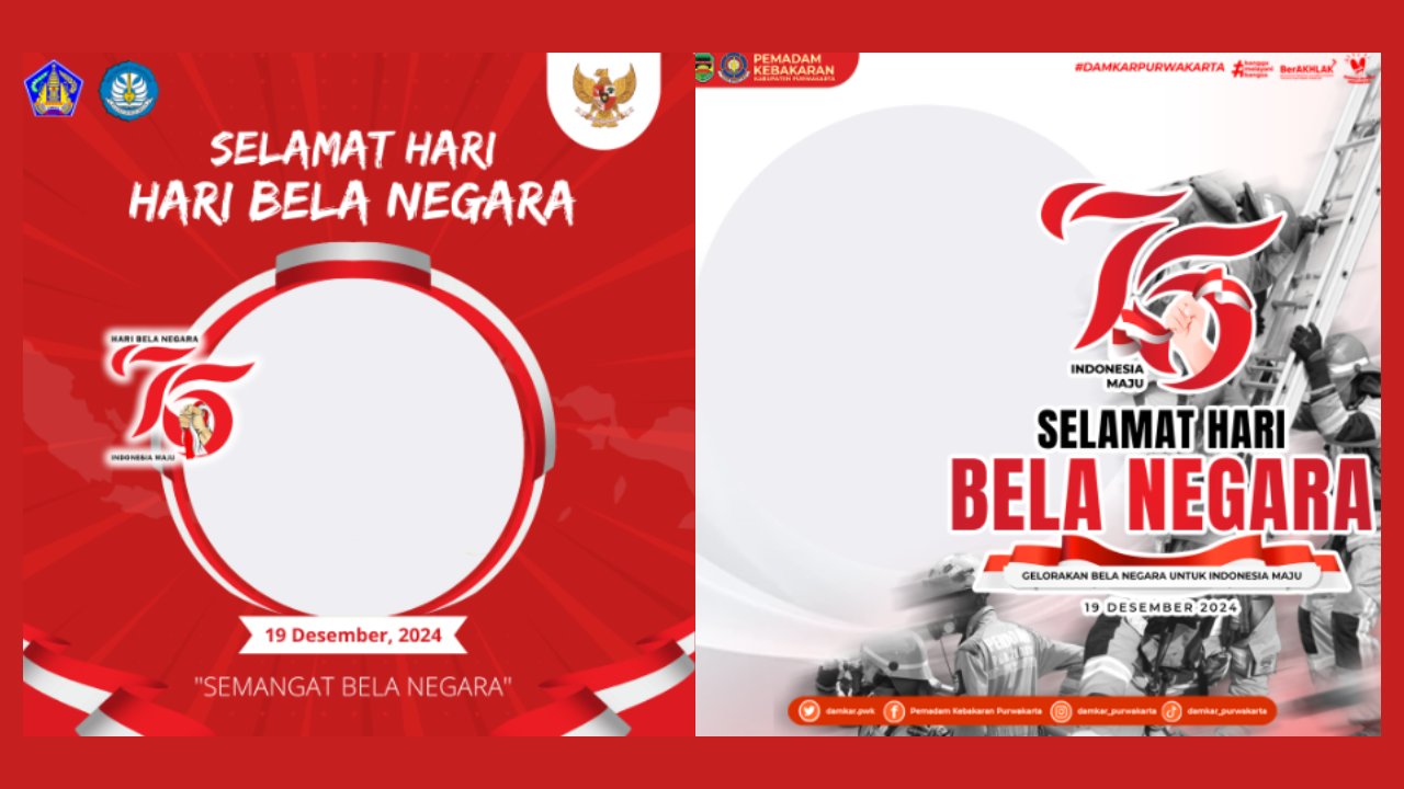 30 Link Twibbon Hari Bela Negara 2024 Lengkap Ucapannya, Diperingati 19 Desember