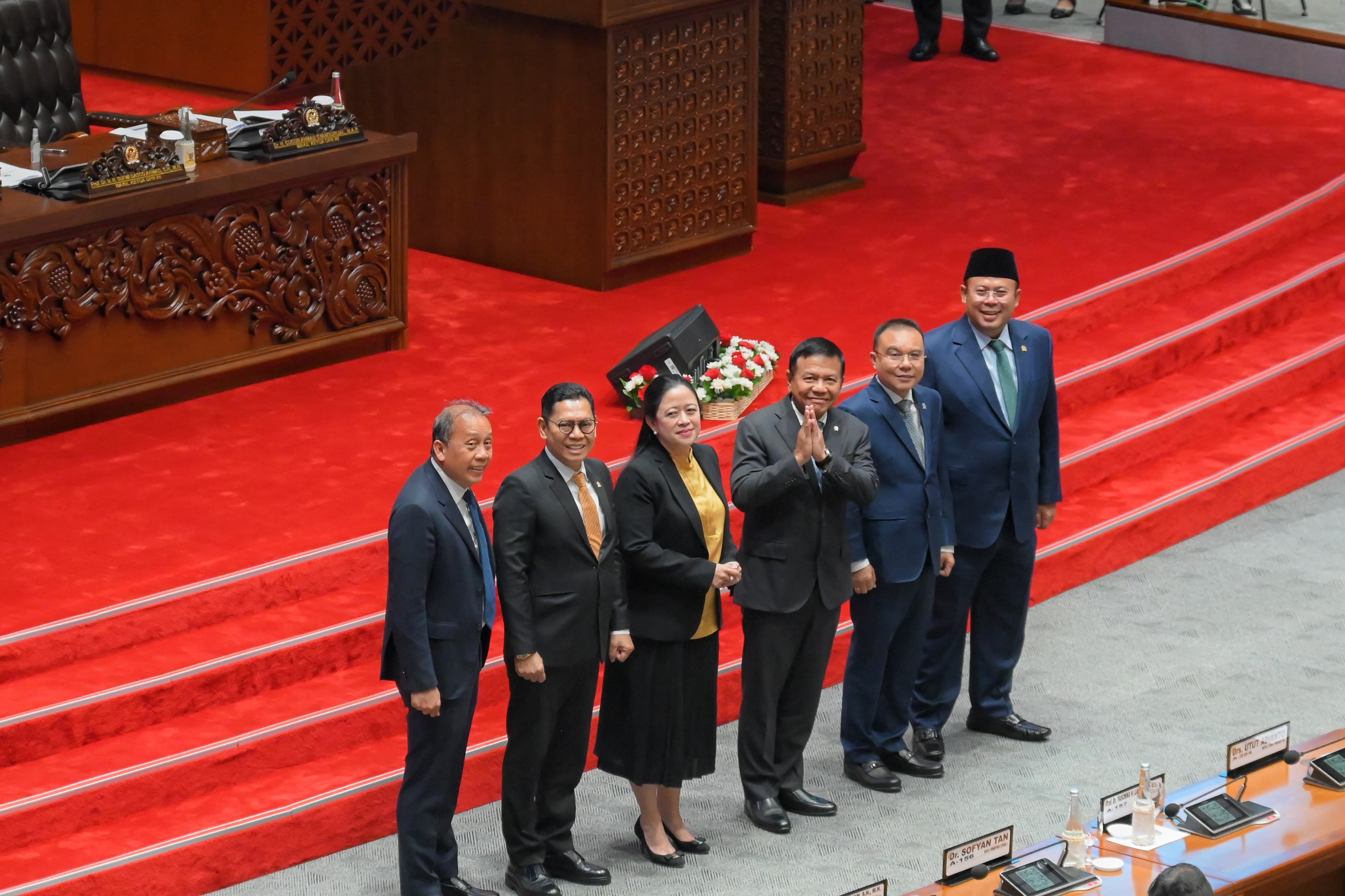 Sidang Paripurna DPR RI Sahkan Herindra Jadi kepala BIN 