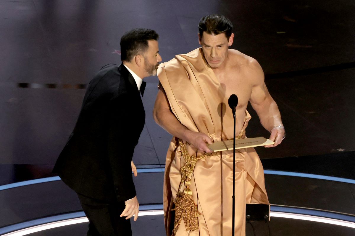 Heboh! John Cena Telanjang di Oscars 2024, Ngapain? 