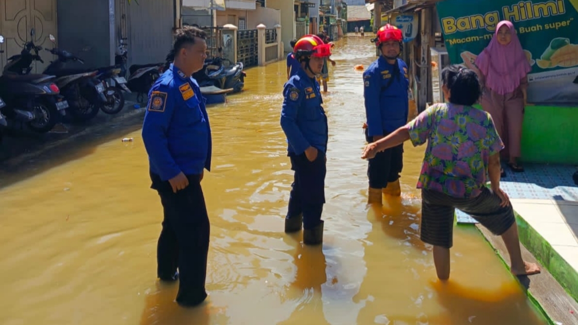 Banjir Kota Tangerang Berangsur Surut, Tersisa Wilayah Candulan dan Sudimara Pinang