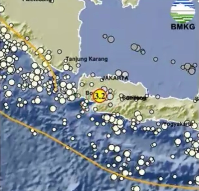 Gempa Magnitudo 3,2 SR Guncang Bogor Pagi Ini, BMKG: Waspada Gempa Susulan!
