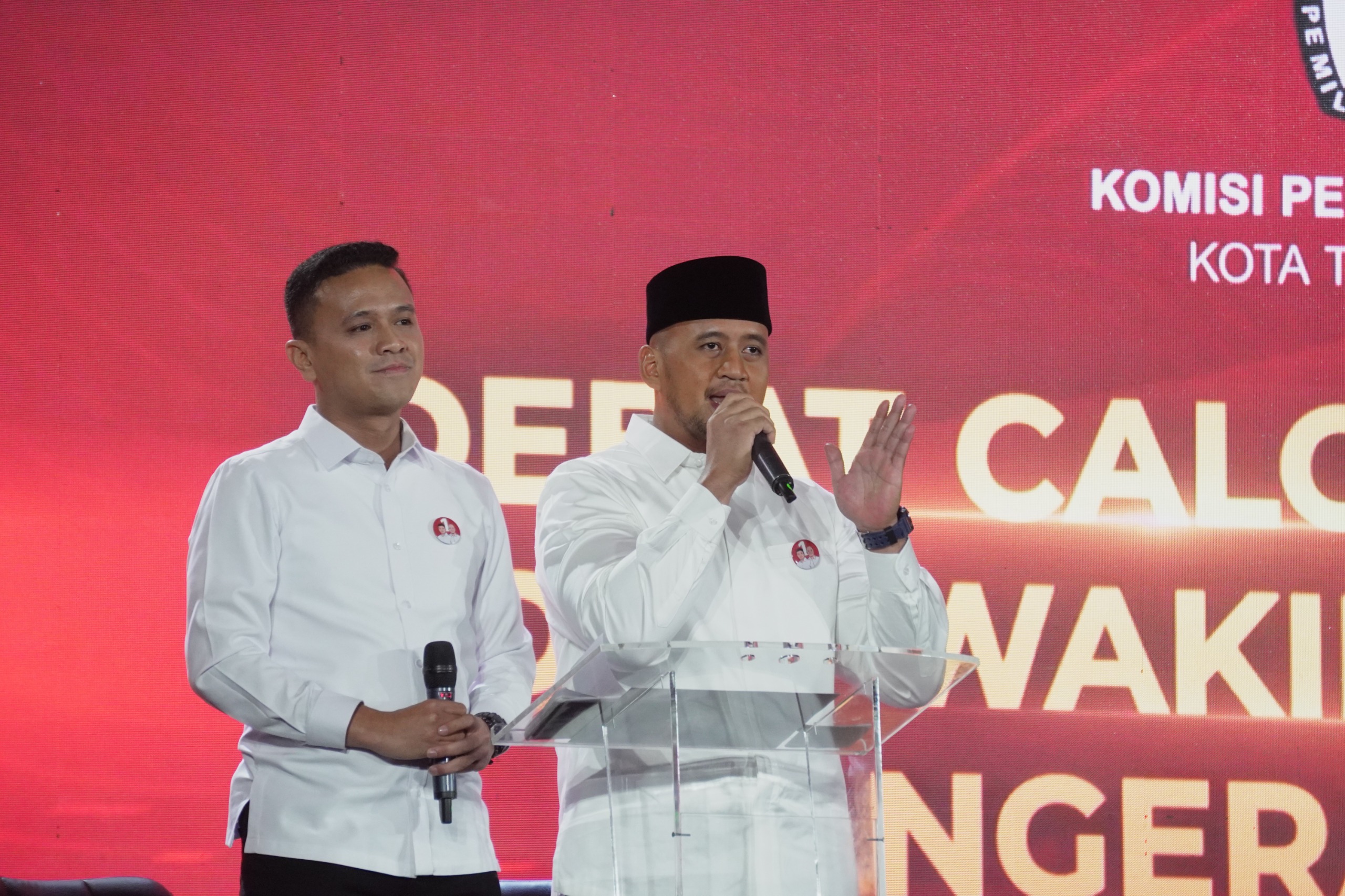 Closing Statement Faldo di Debat Perdana: Tangerang Punya Bandara, tapi Angka Pengangguran Besar