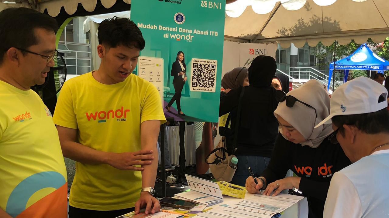 BNI Dukung Dana Lestari ITB Lewat wondr ITB Ultra Marathon 2025