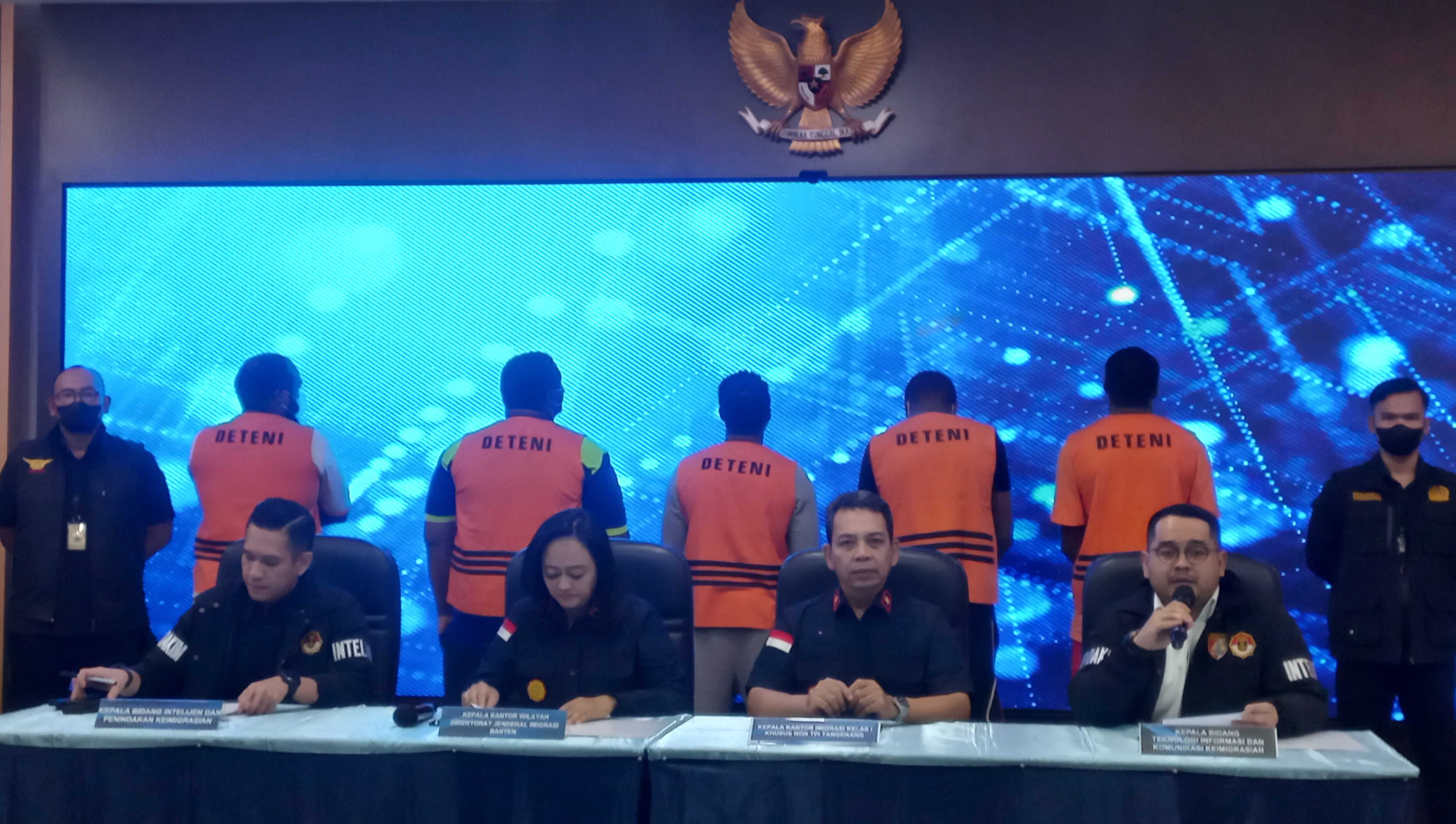 Paspor Mati hingga Overstay, 5 WN Nigeria Diciduk Imigrasi Tangerang