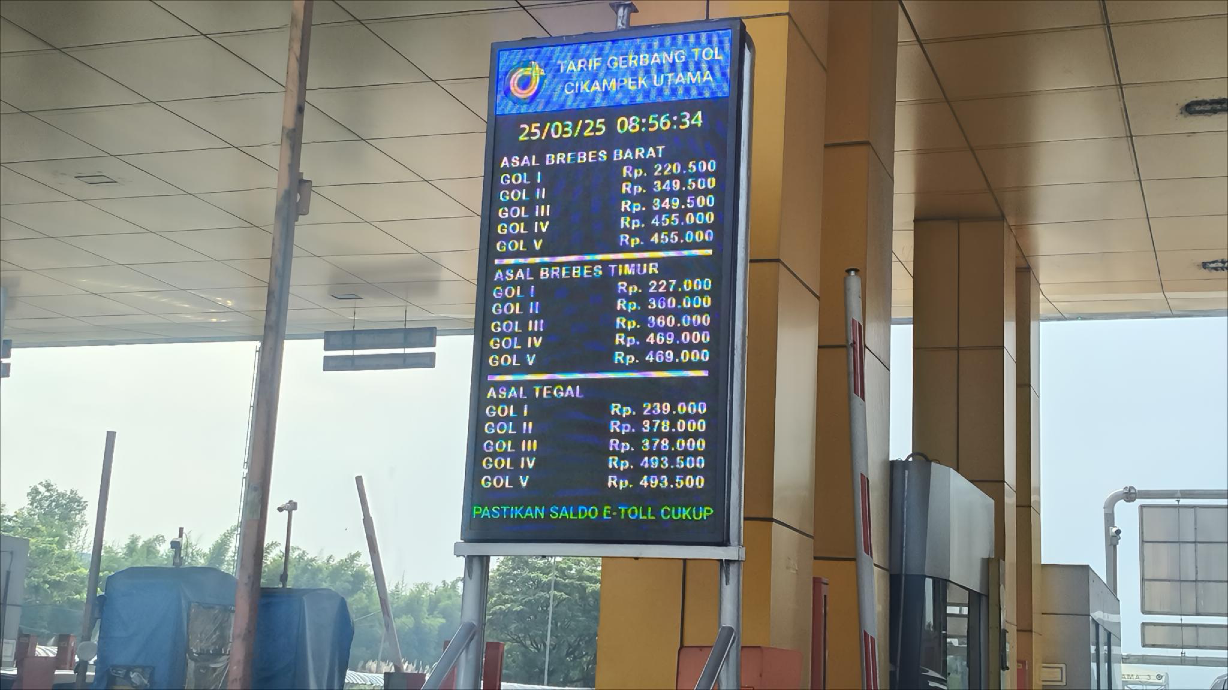 Update Operasi Ketupat 2025, Korlantas: Volume Kendaraan Keluar Jakarta Meningkat di Sejumlah Tol 