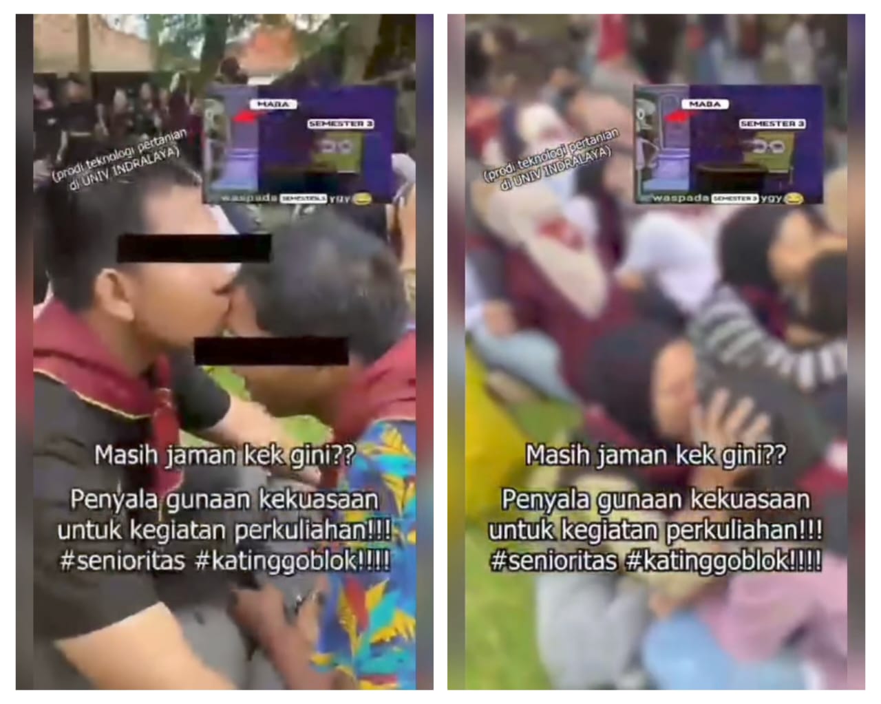 Viral Video Mahasiswa Baru Unsri Dipaksa Cium Kening, Kampus Langsung Ambil Tindakan