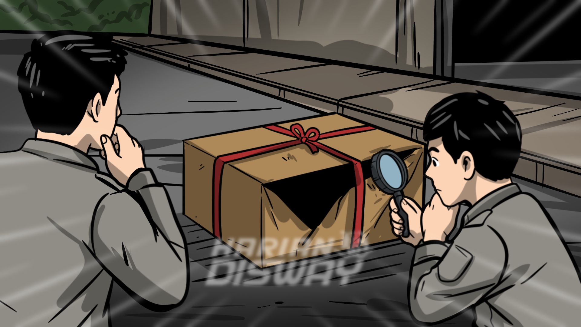 Penyelidikan Mayat Dalam Kardus Paket di Bandung: Untung Ada CCTV