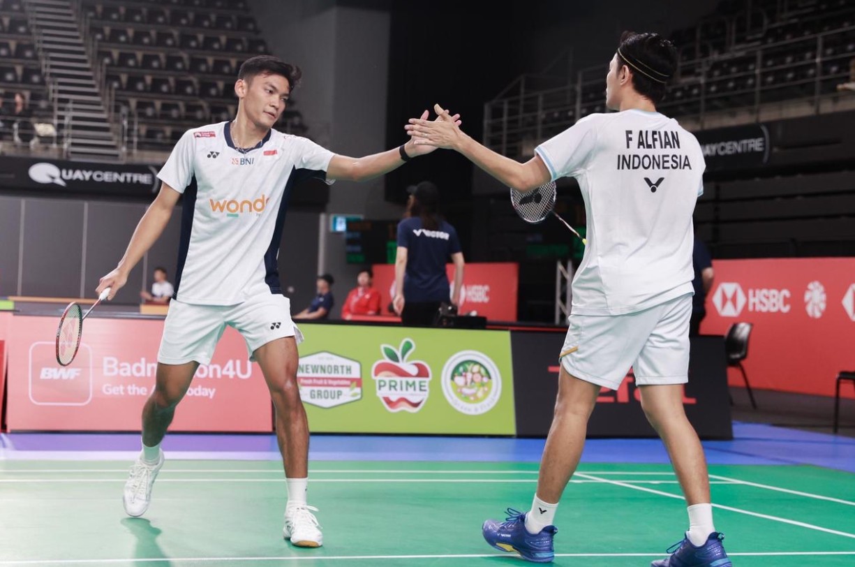 Australia Open 2025: Duo Fajar-Rian Menang Telak dari Wakil Malaysia
