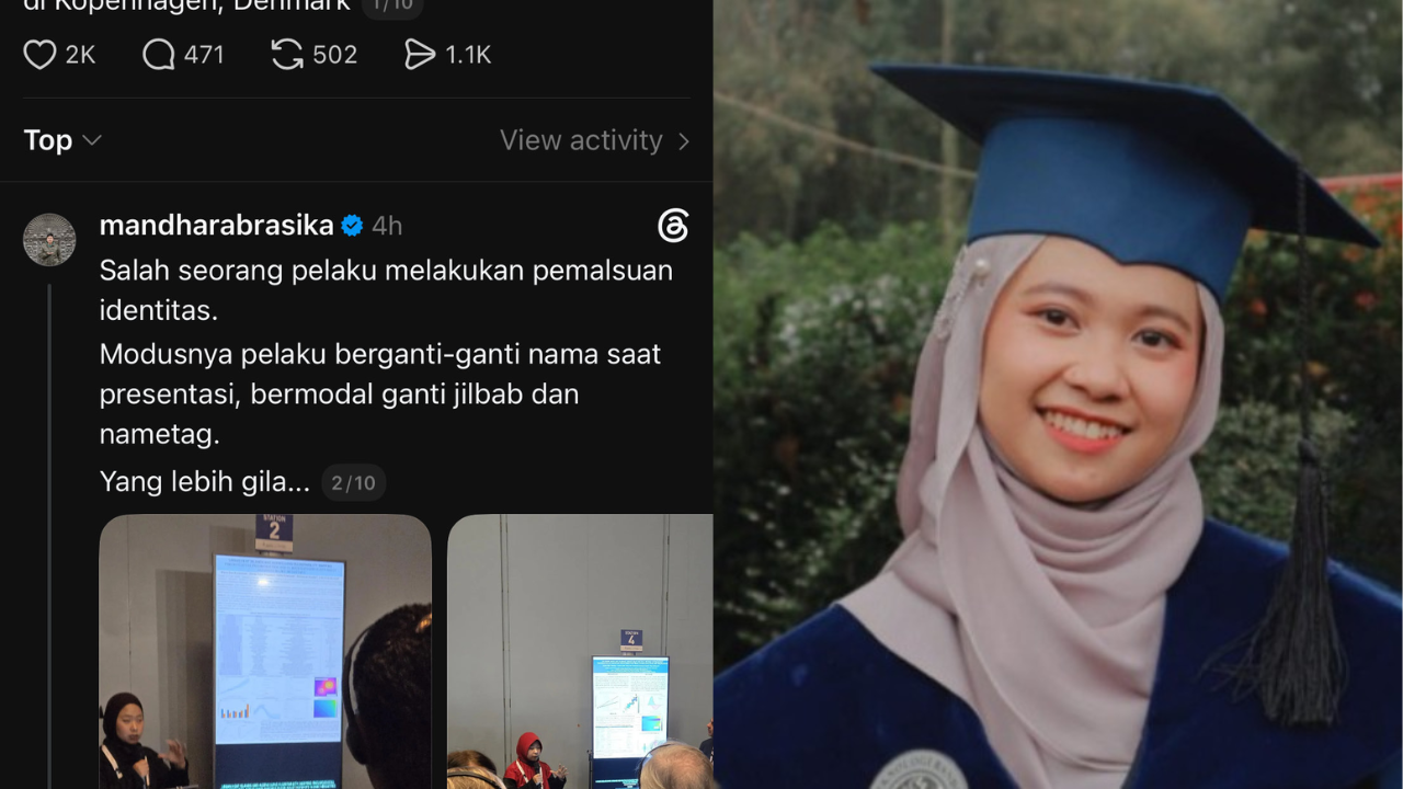 Modus Prihantini yang Diduga Lakukan Riset Palsu di ISPPD 2026 Denmark, Gonta-Ganti Nama dan Jilbab