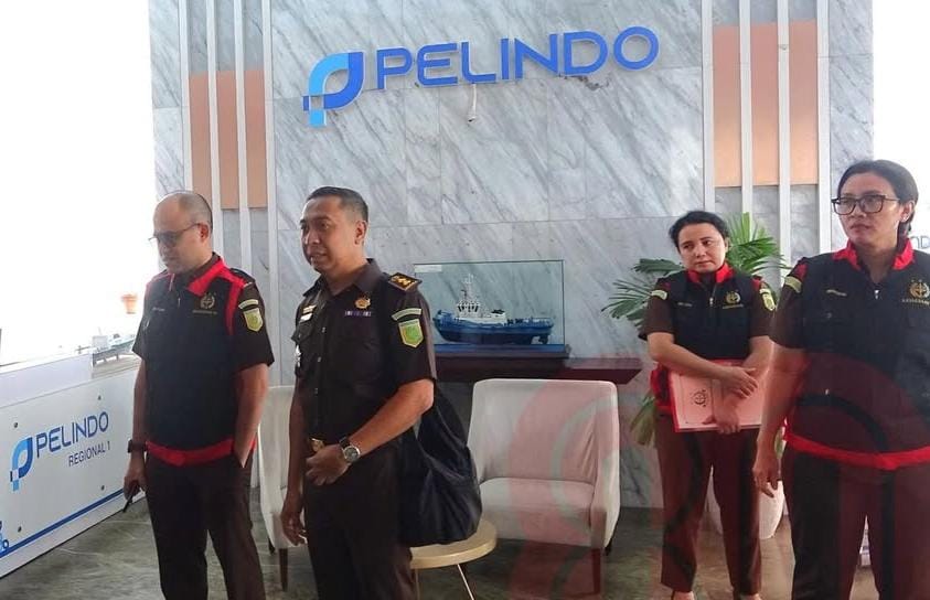 Kejati Sumut Geledah Kantor PT Pelindo Medan