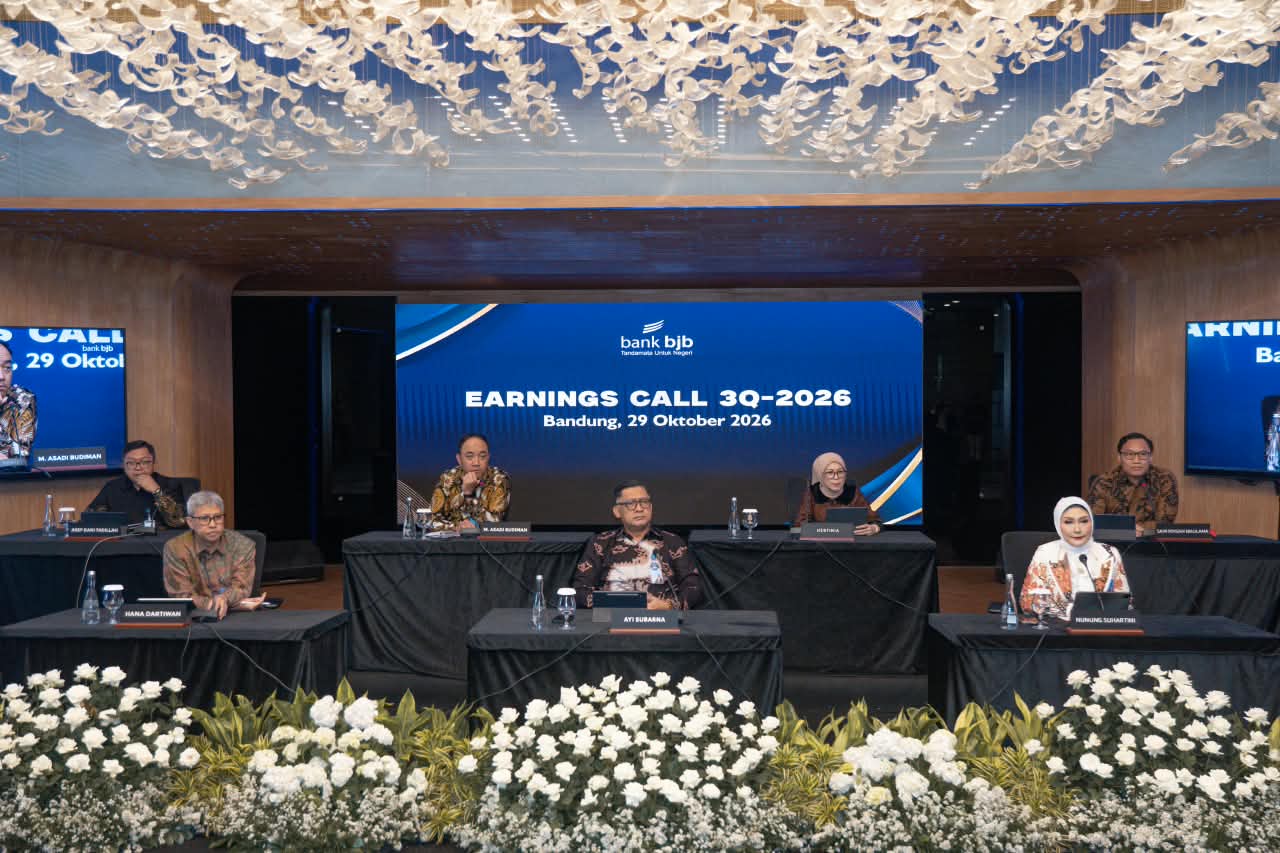 Bank bjb Catat Pertumbuhan Laba Bersih 37.3% Year on Year