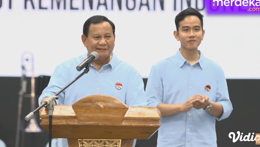 Bangga Dengar Pidato Gibran, Prabowo: Paten Enggak Wakil Presidenku?