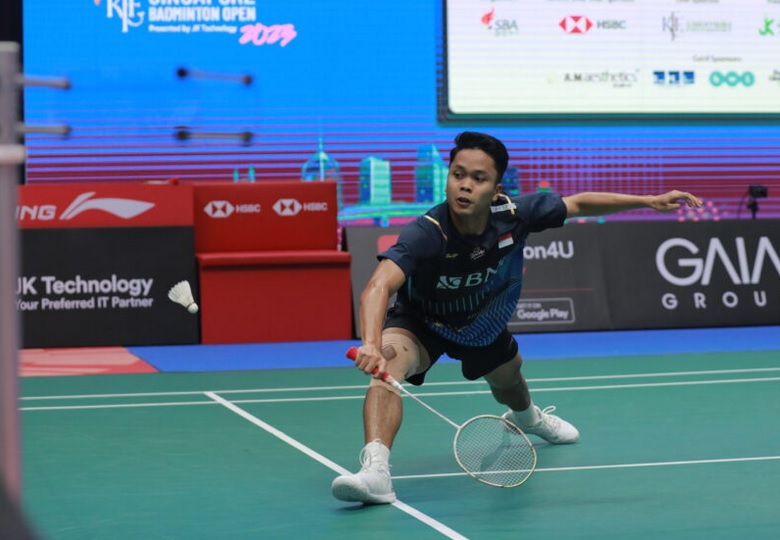 Hadapi Kunlavut Vitidsarn di Semifinal Singapore Open, Ginting Waspadai Kepintaran Lawan