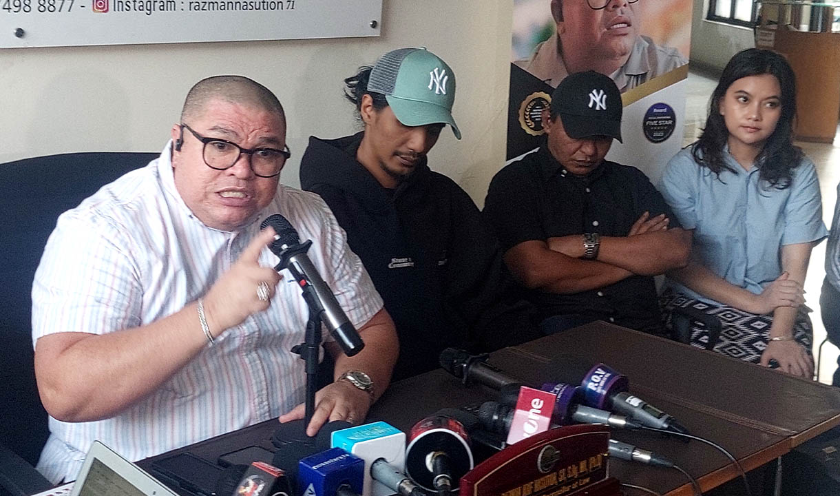 Tuduhan Vadel Badjideh Hamili dan Menyuruh Lolly Aborsi Segera Dilaporkan Razman ke Kementerian PPA