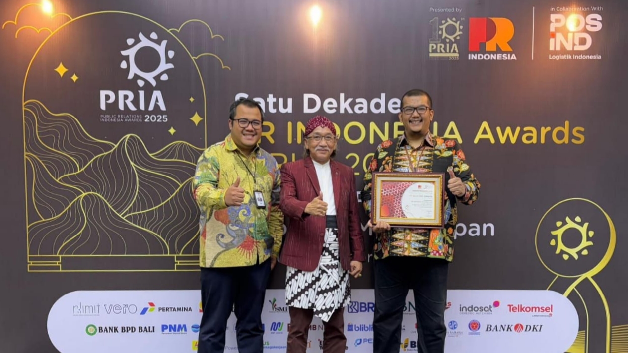 Bank DKI Jadi Lembaga Terpopuler pada Indonesia Public Relations Awards 2025