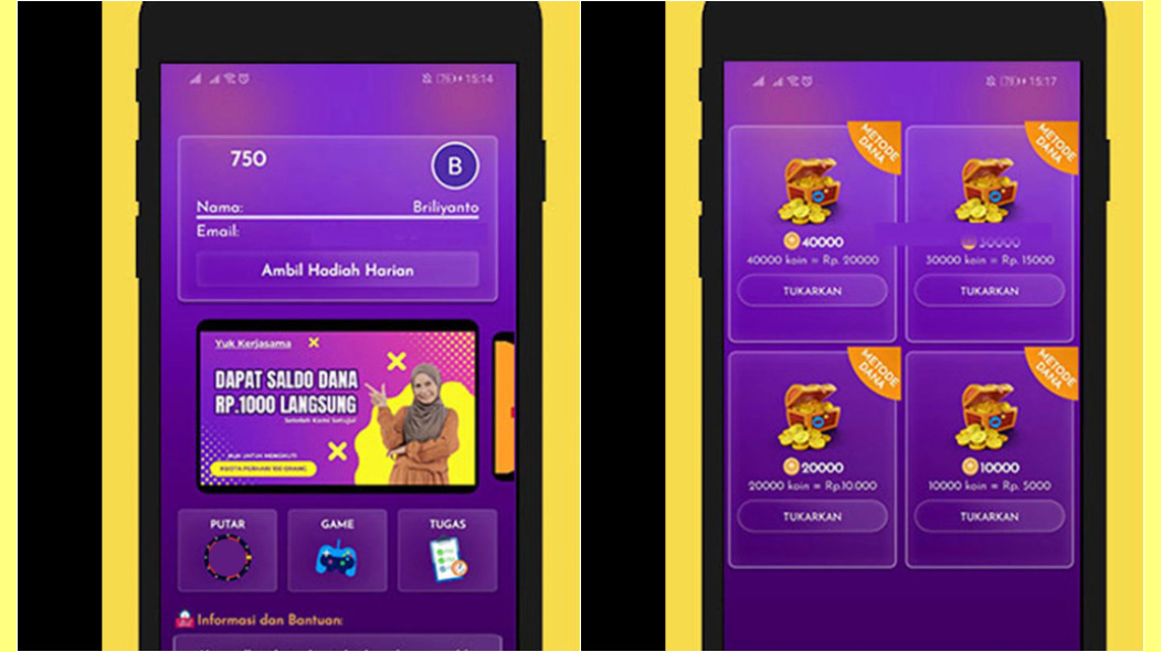 CUAN Abis! Main 5 Game Ini, Bisa Hasilkan Saldo Dana Gratis hingga Rp250.000