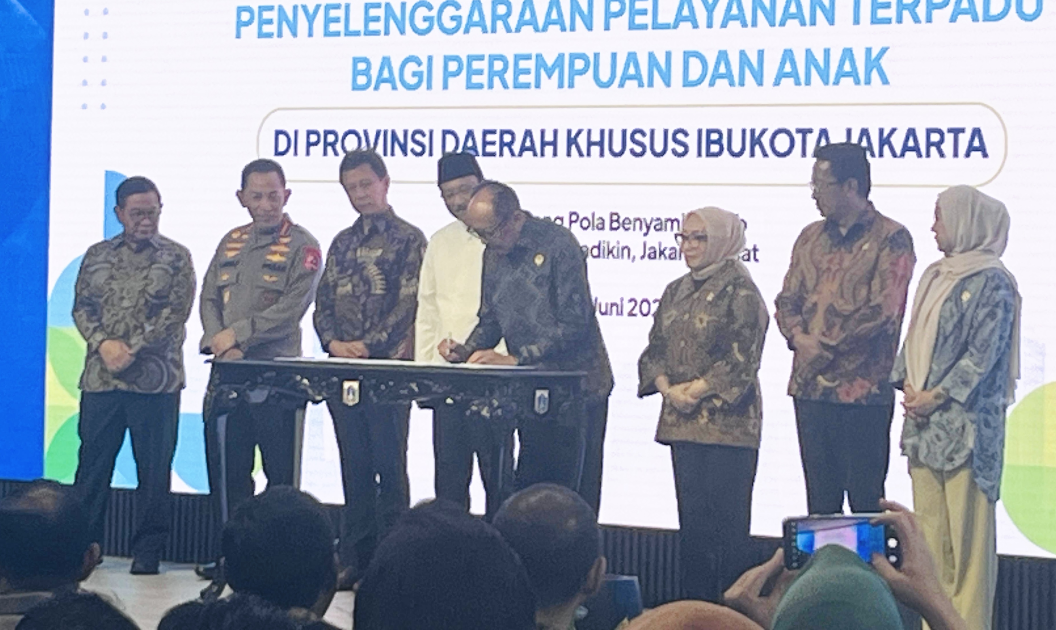Pemprov DKI Jadi Percontohan Nasional Pelayanan Terpadu Perempuan dan Anak