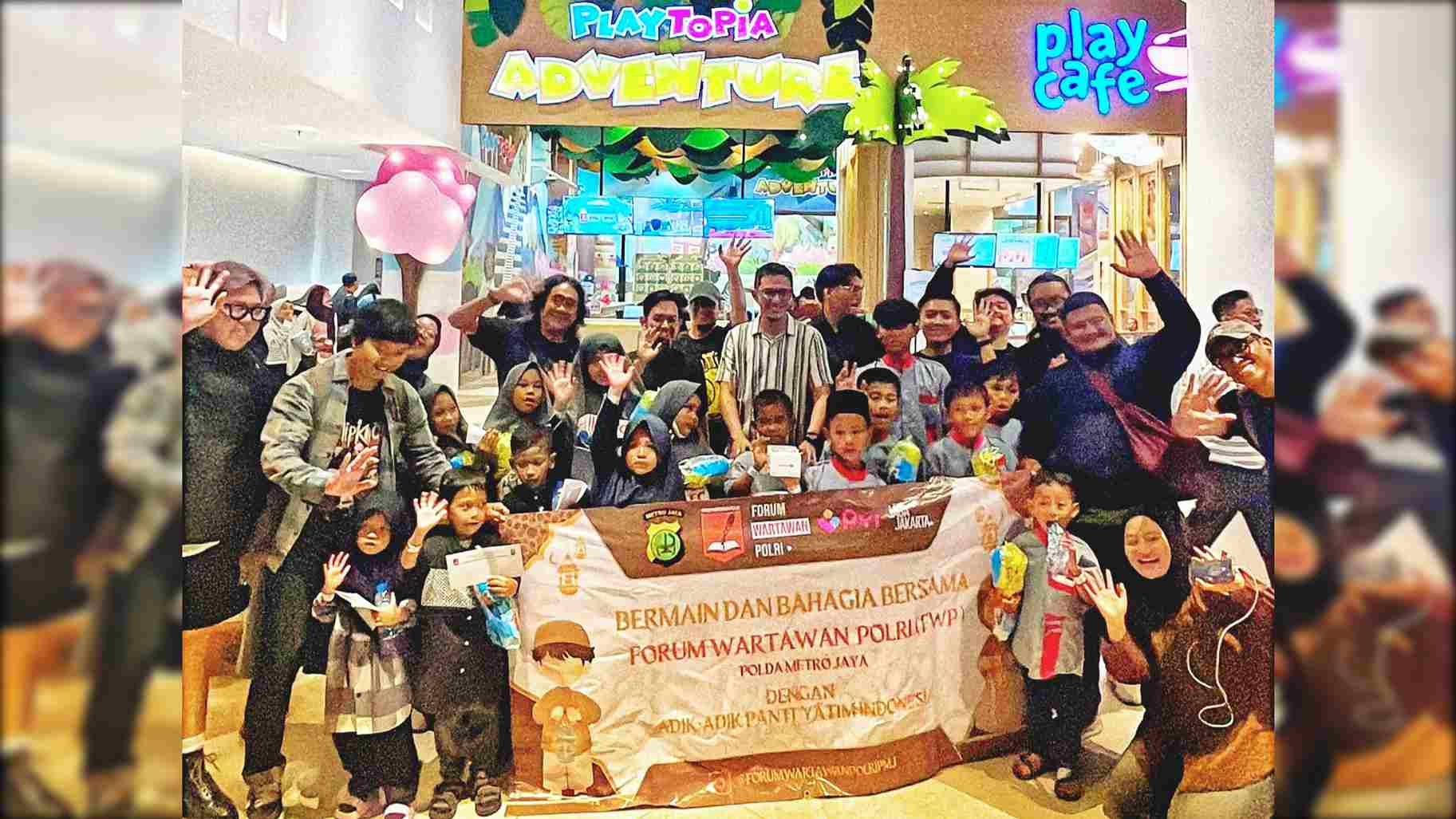 FWP Berbagi Kebahagiaan, Ajak Anak Panti Yatim Bermain di Senayan