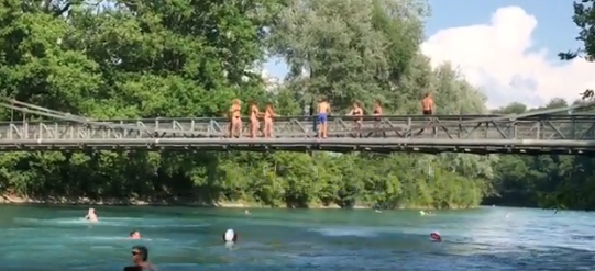Ini Penampakan Sungai Aare Swiss, Lokasi Hilangnya Eril Anak Ridwan Kamil 