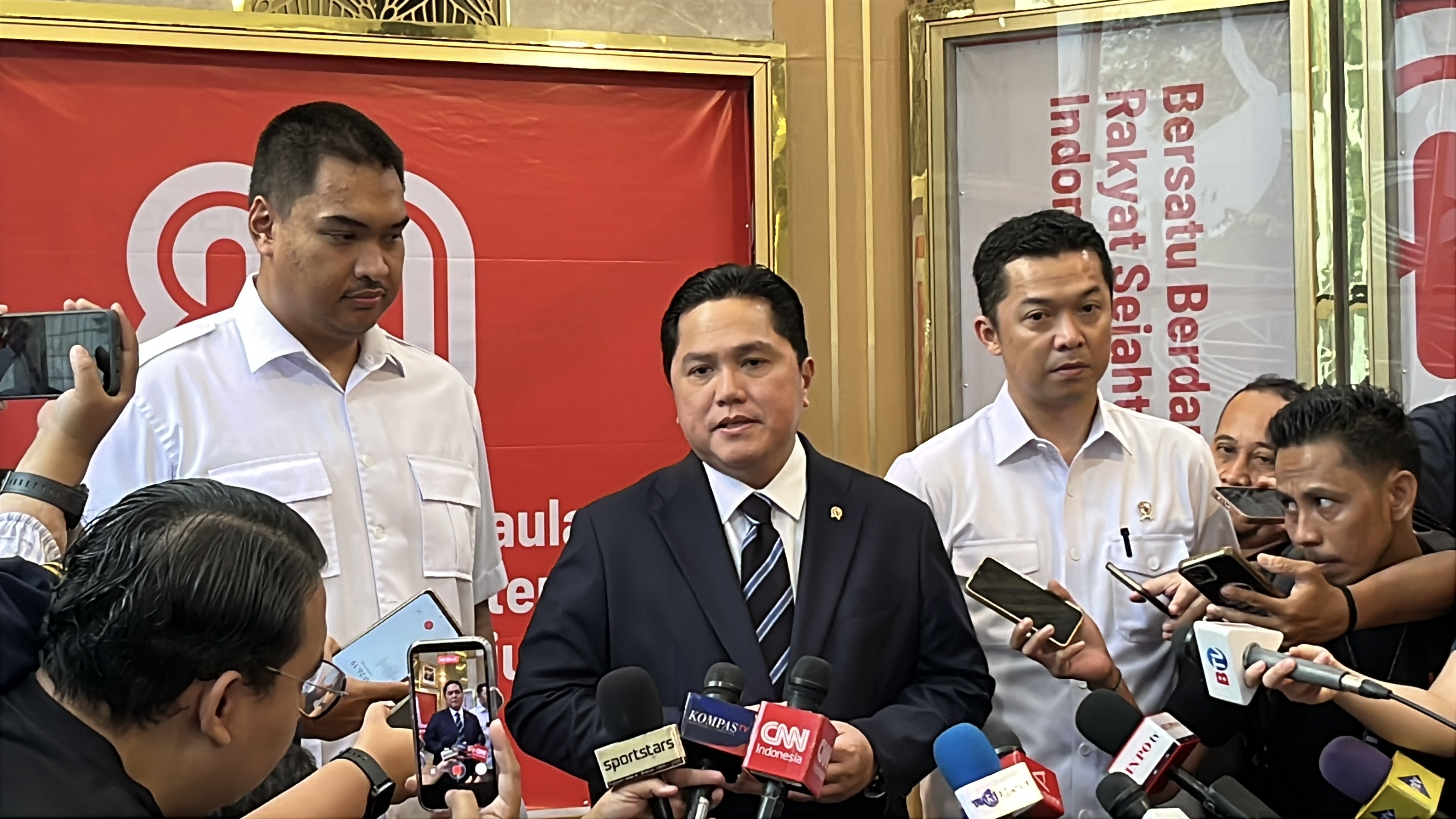 Ajak Mantan Menpora Diskusi, Erick Thohir Siap Lanjutkan Program Para Pendahulu