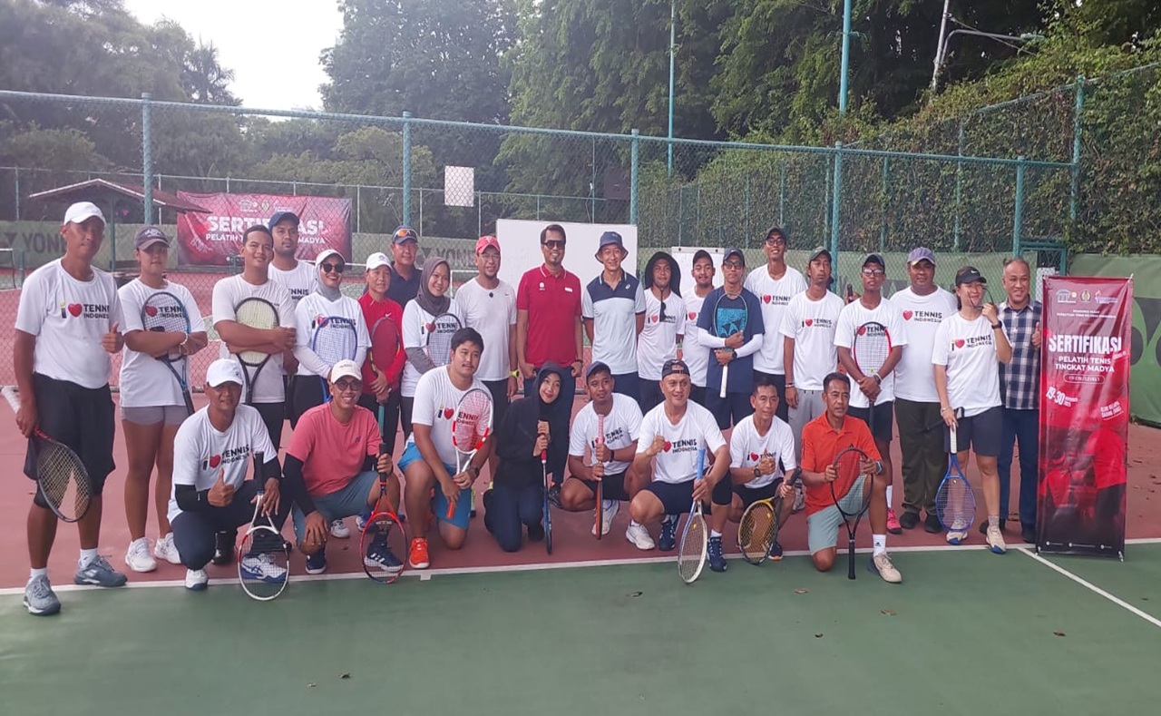 PP Pelti Perkuat Kualitas Pelatih Nasional Lewat Sertifikasi Madya Berlisensi ITF