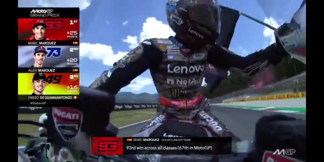 Kemenangan Spesial Marc Marquez di Rumah Ducati, Mugello Milik Si Merah!