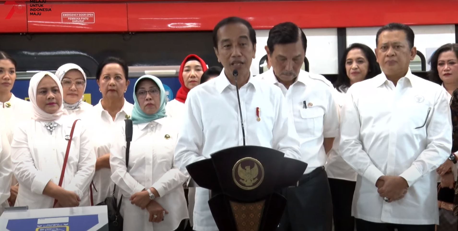 Presiden Jokowi Jajal LRT Jabodebek, Masyarakat Silahkan Coba Pukul 14.00