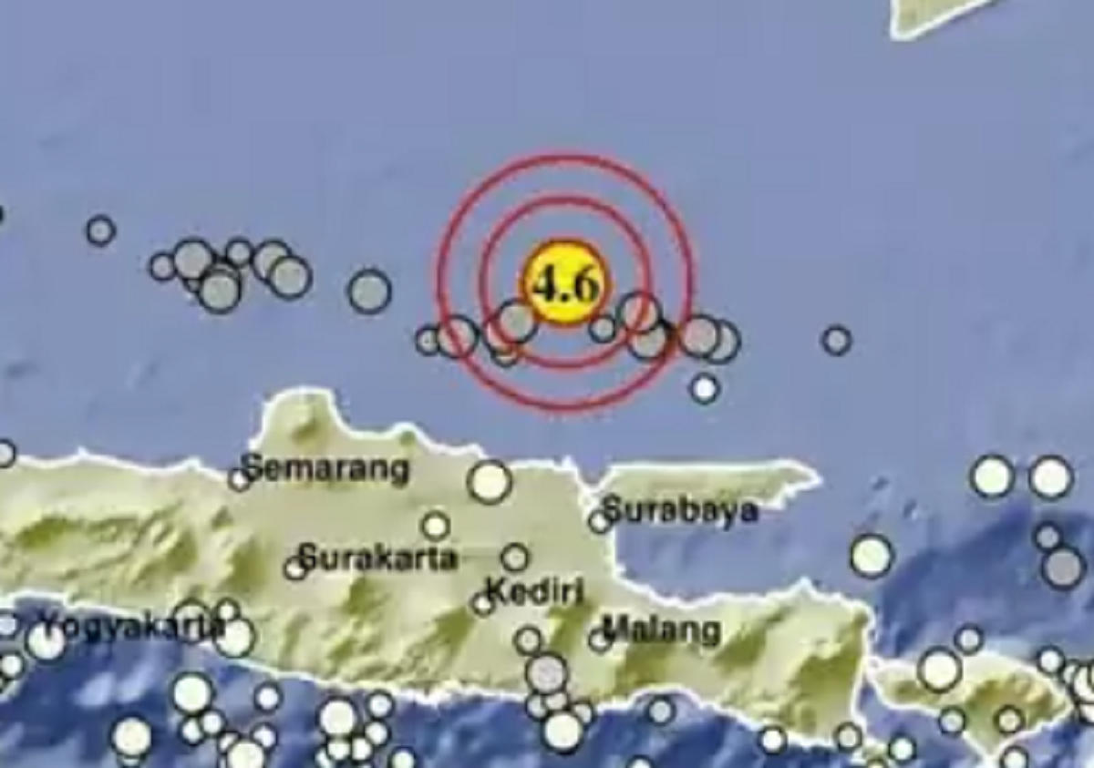 Guncangan Gempa Bumi Terasa Lagi di Tuban, Jawa Timur: Berkekuatan M 4,6