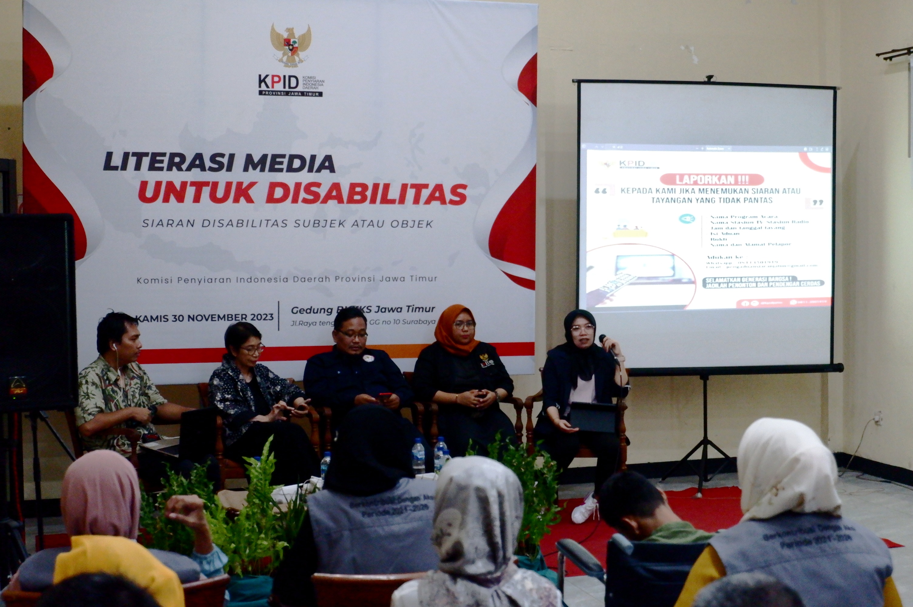 Sampaikan Literasi Media untuk Disabilitas, KPID-BK3S Ingatkan 5 Racun Siaran