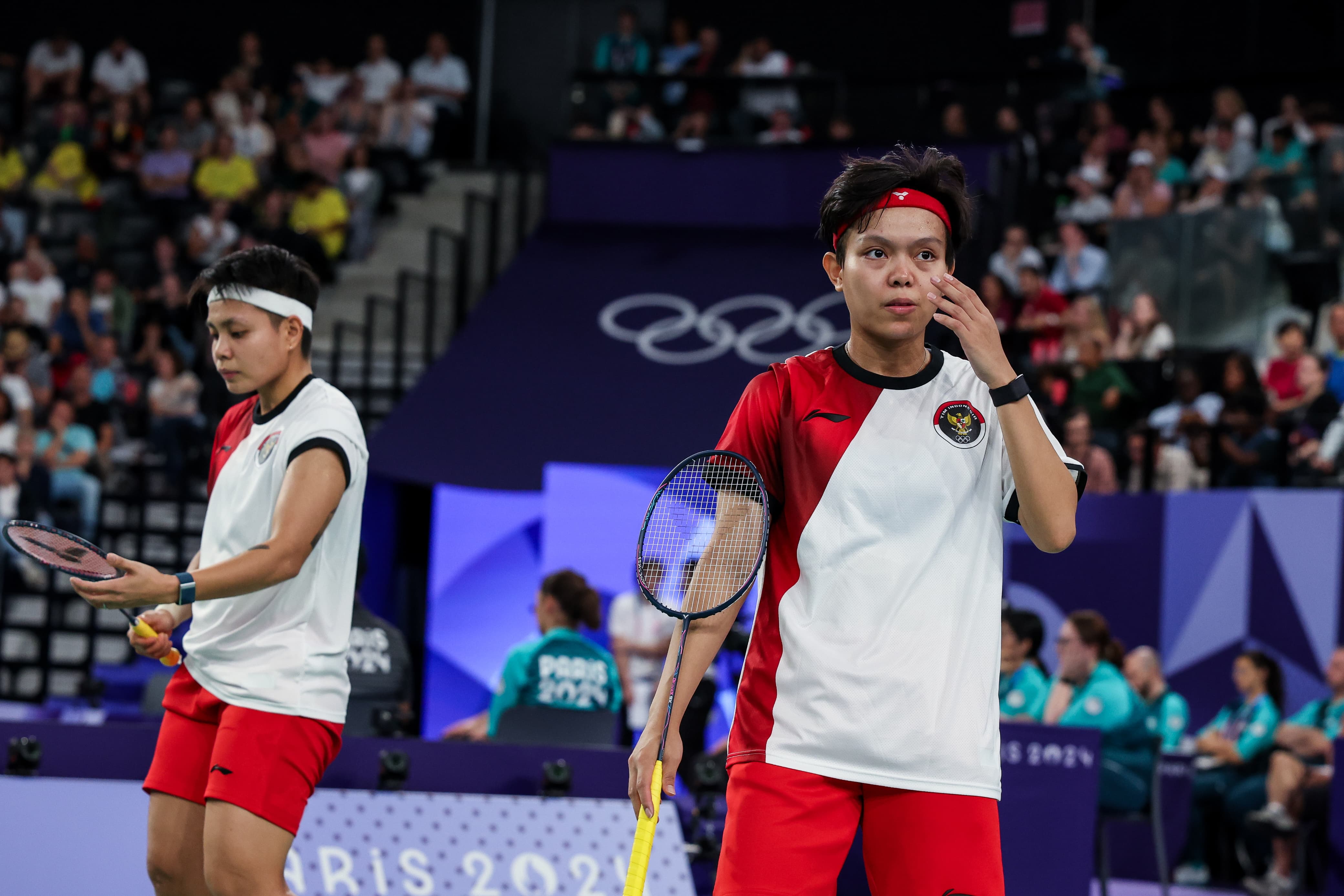 Sedih, Apri/Fadia Tersingkir dari Olimpiade Usai Kalah dari Chen Qing Chen/Jia Yi Fan