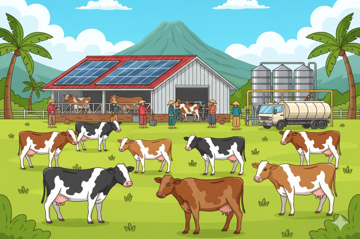 Indonesia Swasembada Daging-Susu