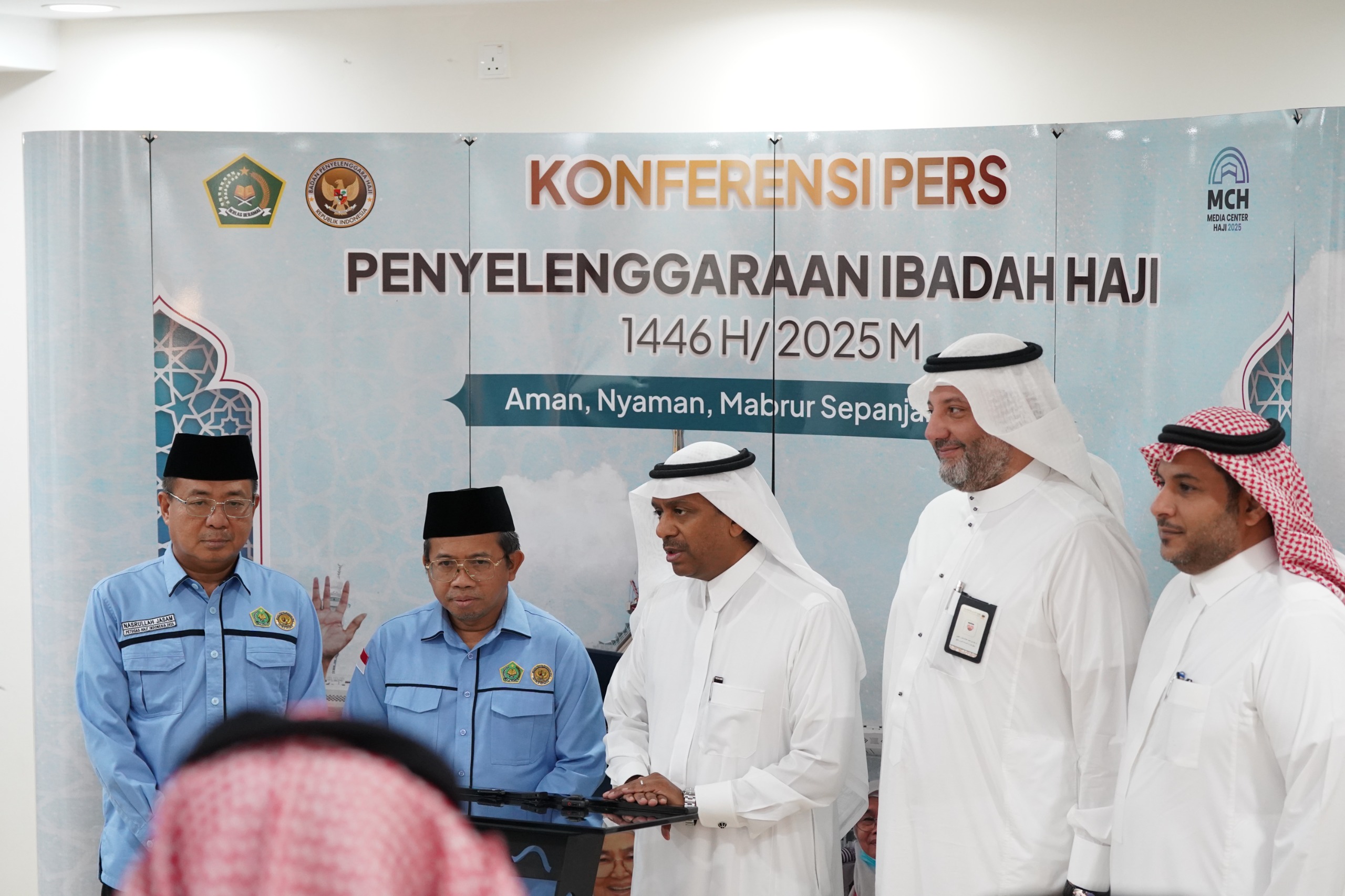 Wamenhaj Arab Saudi Kunjungi Markas Petugas Haji Indonesia, Sebut Semua Tantangan Berhasil Dimitigasi