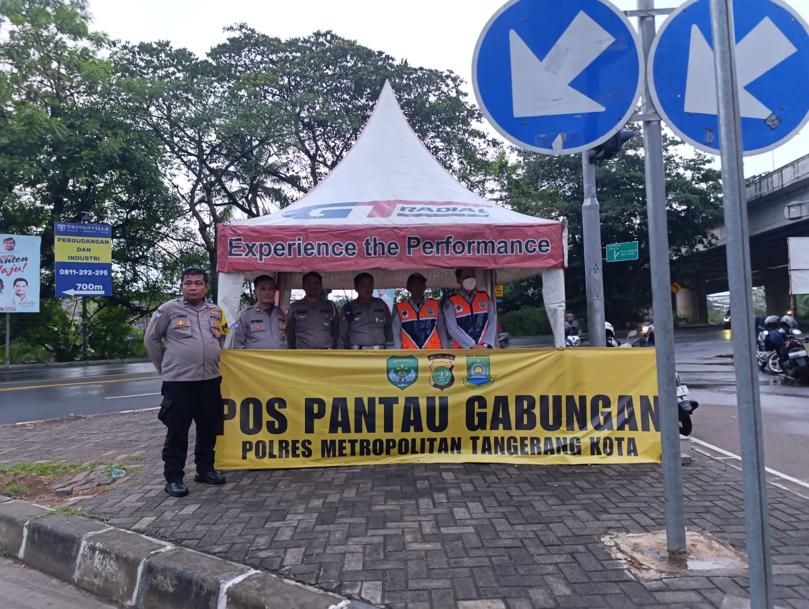 Tim Gabungan Dirikan 8 Pos Pantau, Awasi Jam Operasional Truk Tanah di Tangerang