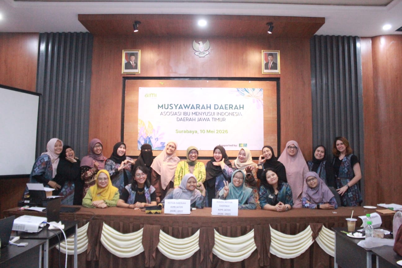 Gelar Musyawarah Daerah, AIMI Jatim Pompa Semangat Relawan untuk Dukung Ibu Menyusui