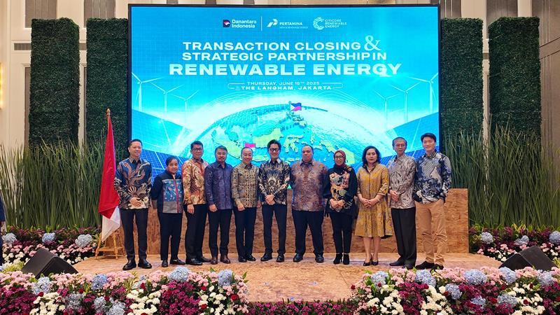Pertamina NRE Gandeng Perusahaan EBT Filipina Untuk Berinvestasi di Indonesia