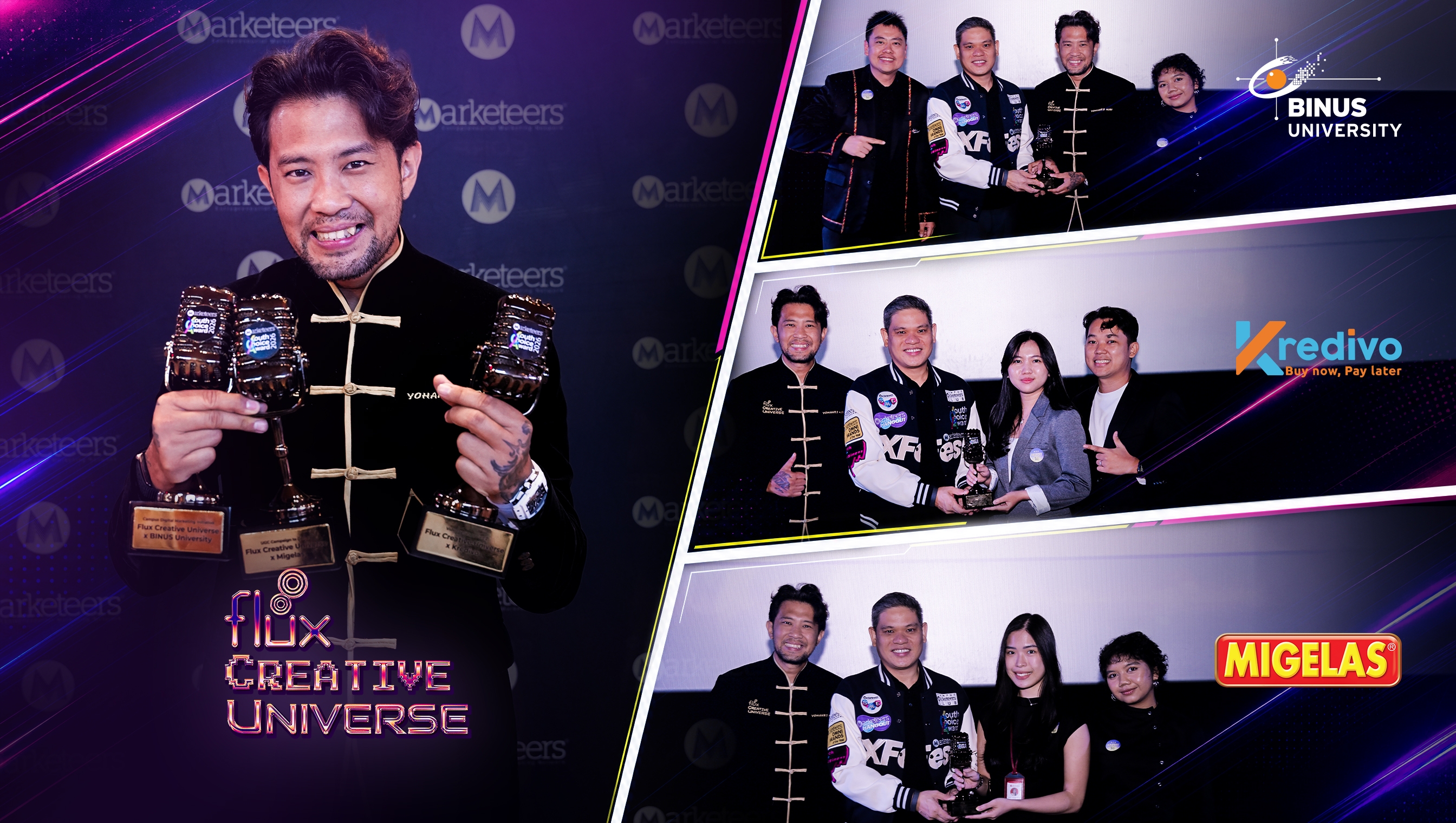 Flux Creative Universe Bikin Beasiswa Emas BINUS Jadi Jawara, Bayar Kuliah Pakai Emas?